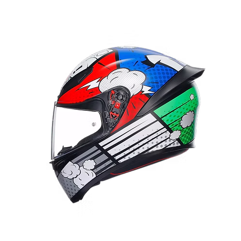 AGV K1 S HELMET - BANG MATT ITALY/BLUE - Image 5