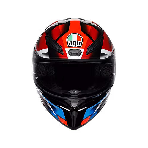 AGV K1 S HELMET - FASTLAP BLACK/RED/BLUE - Image 2