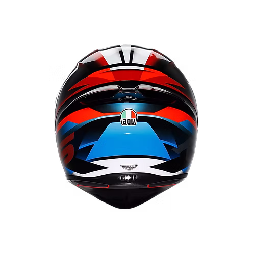 AGV K1 S HELMET - FASTLAP BLACK/RED/BLUE - Image 5