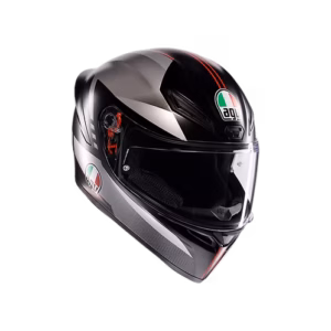AGV K1 S HELMET - LAP MATT BLACK/GREY/RED