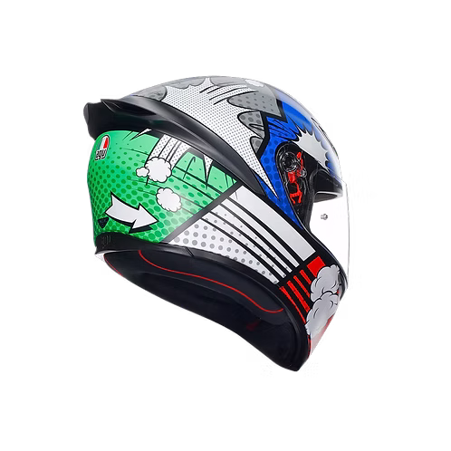 AGV K1 S HELMET - BANG MATT ITALY/BLUE - Image 3