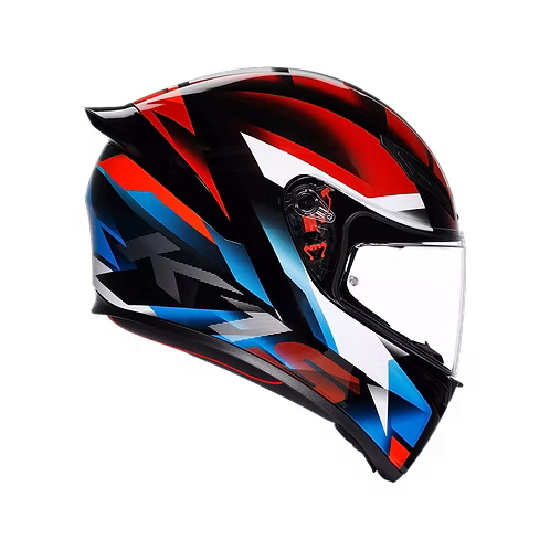 AGV K1 S HELMET - FASTLAP BLACK/RED/BLUE - Image 7