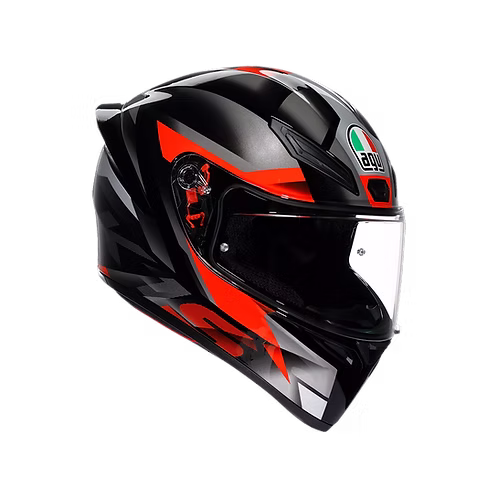 AGV K1 S HELMET - FASTLAP BLACK/GREY/RED