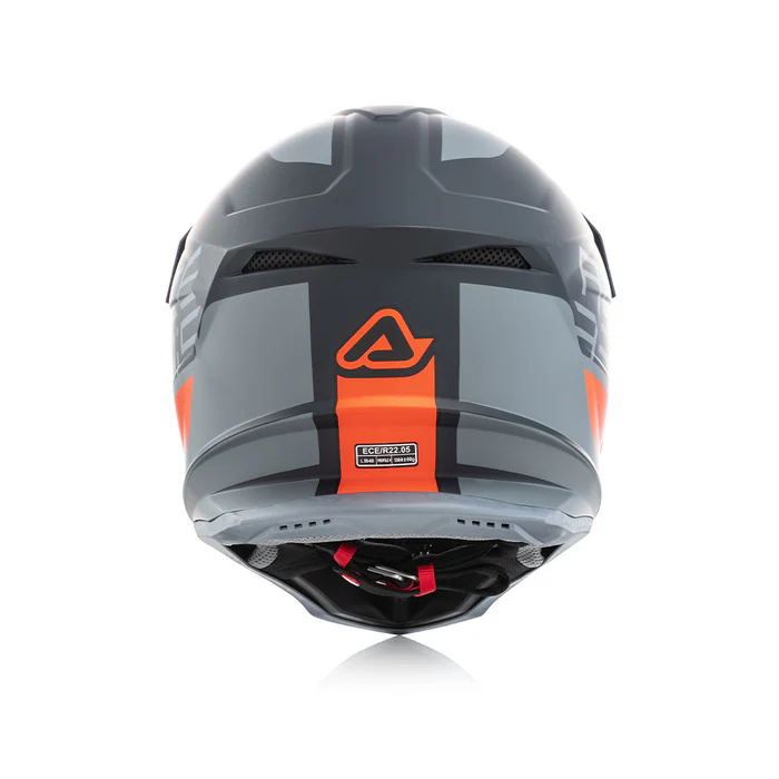 Acerbis Profile 4 - Motocross Riding Helmet (Black/Orange) - Image 5