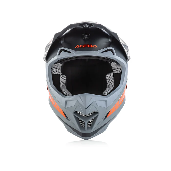Acerbis Profile 4 - Motocross Riding Helmet (Black/Orange) - Image 4
