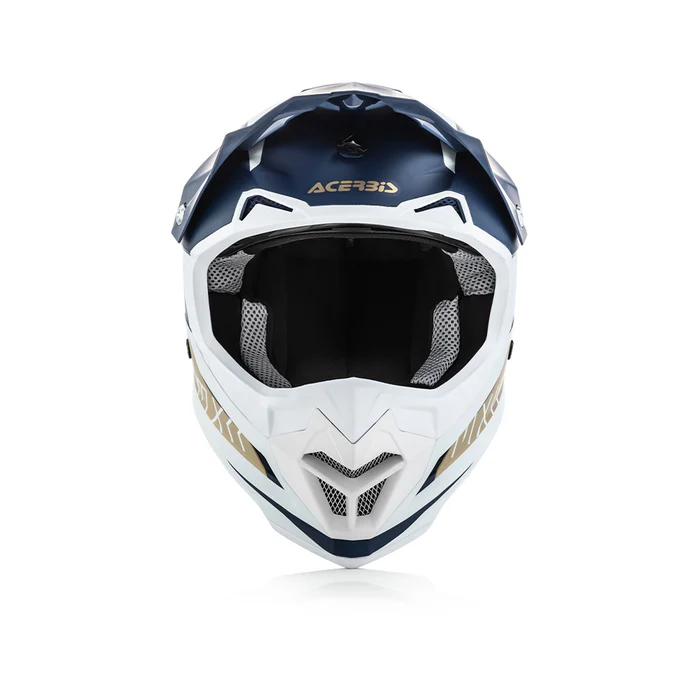 Acerbis Profile 4 - Motocross Riding Helmet (White/Blue) - Image 4