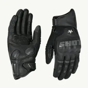 HOLESHOT PRO Semi-Gauntlet Motorcycle Riding Gloves