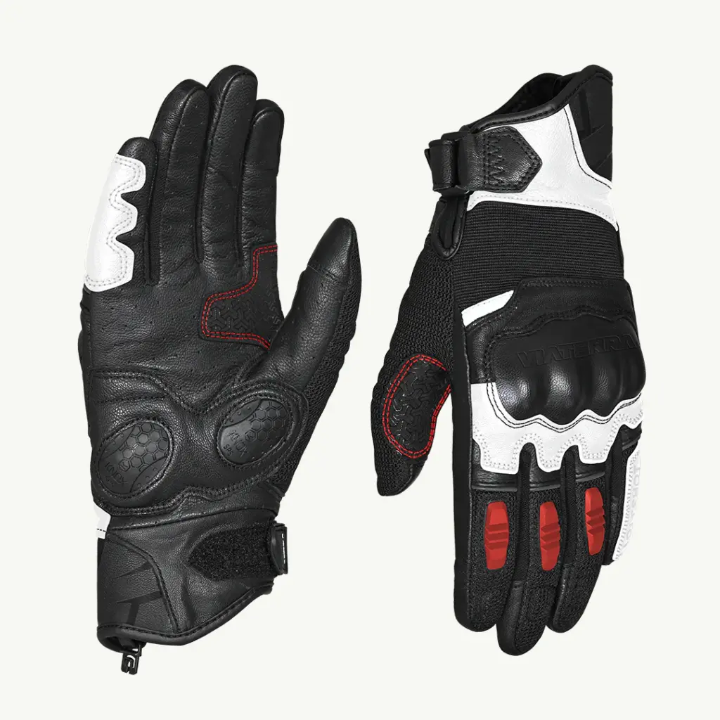 VIATERRA HOLESHOT – SHORT MOTORCYCLE RIDING GLOVES FOR MEN