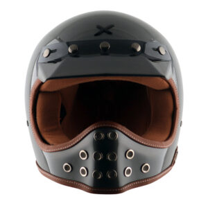 AXOR RETRO MOTO-X Helmet- ATHENA GREY