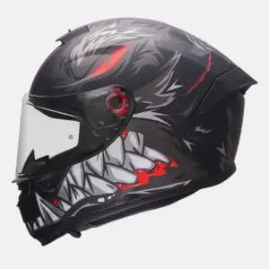 MT Hummer Lycan Helmet - Matt Black