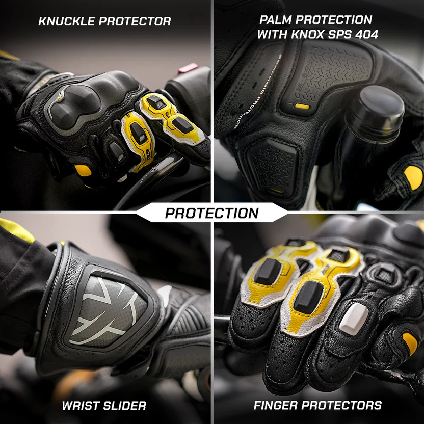 GRID MK3 – FULL GAUNTLET RIDING GLOVES for Touring Riders - Image 8