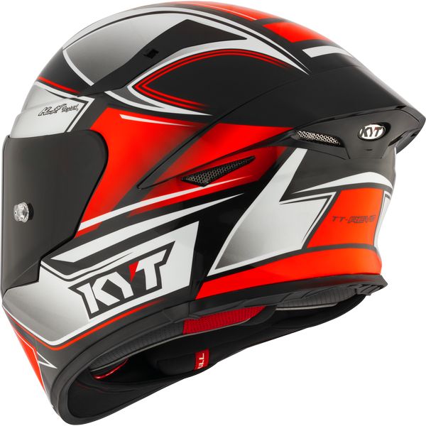 KYT TT REVO TOURIST - RED FLUO - Image 2
