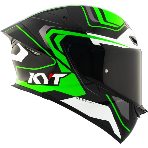 KYT TT REVO OVERTECH - BLACK GREEN - Image 5
