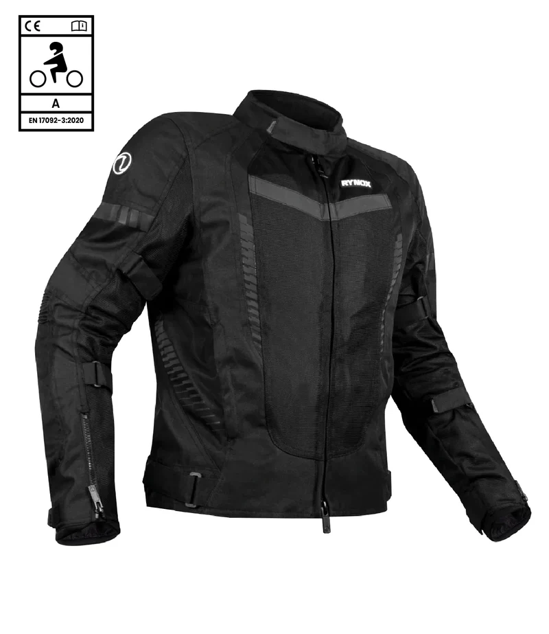 TORNADO PRO 4 JACKET - CE CERTIFIED CLASS A - ALL BLACK