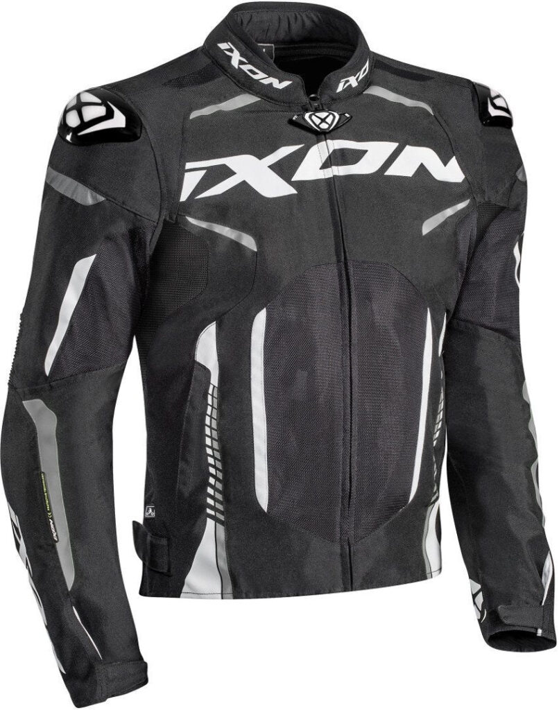 IXON GYRE TEXT JACKETS - BLACK WHITE