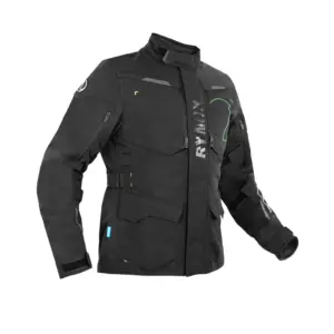 ADVENTO PRO JACKET - Black Hi-Viz Green