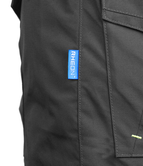 ADVENTO PRO JACKET - Black Hi-Viz Green - Image 10
