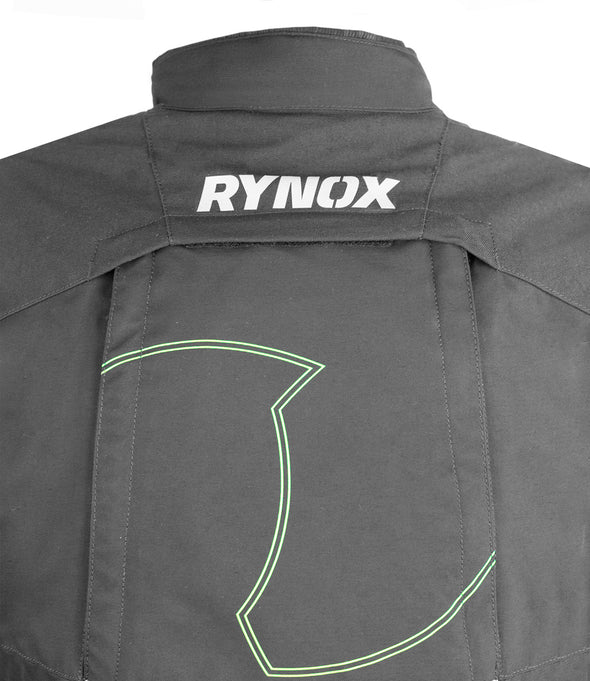 ADVENTO PRO JACKET - Black Hi-Viz Green - Image 5