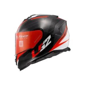 LS2 FF800 STROM NERVE BLACK RED