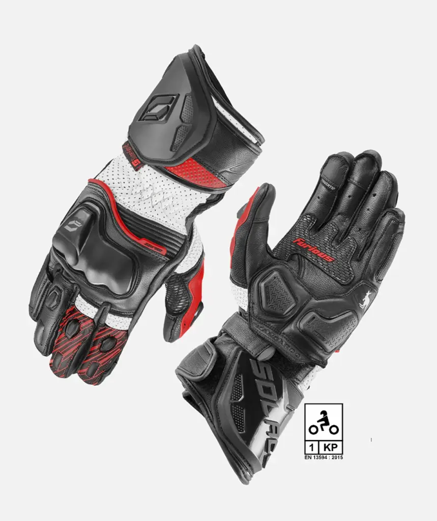 Furious Gloves V3.0 CE (White Red)